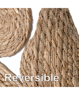 Alfombra Mimbre Ø120cm