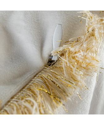 Cojín Terciopelo Flor Rosa