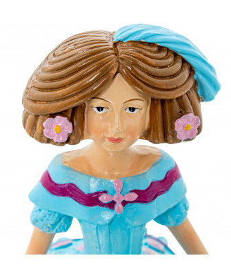 Figura Menina Celeste