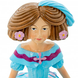 Figura Menina Celeste