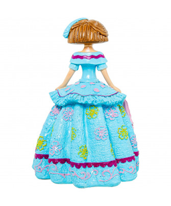 Figura Menina Celeste