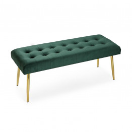 Pie de Cama Velvet Verde