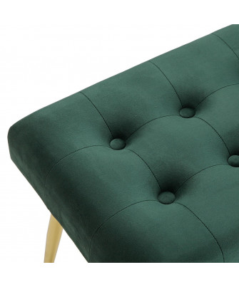 Pie de Cama Velvet Verde