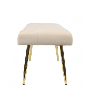 Pie de Cama Velvet Beige