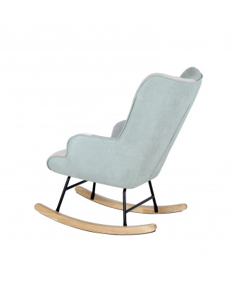 Mecedora Patchwork Menta