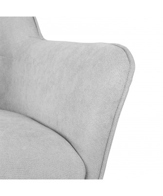 Mecedora Bruges Gris Claro