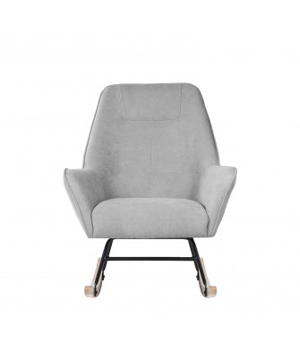 Mecedora Bruges Gris Claro
