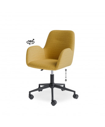 Silla Oficina Irvin Mostaza