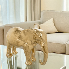 Figura Elefante Dorado XL