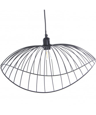 Lámpara Techo Metal Negro