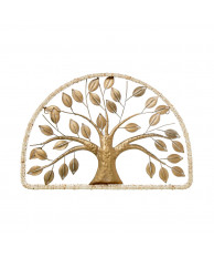 Deco Pared Árbol Dorado