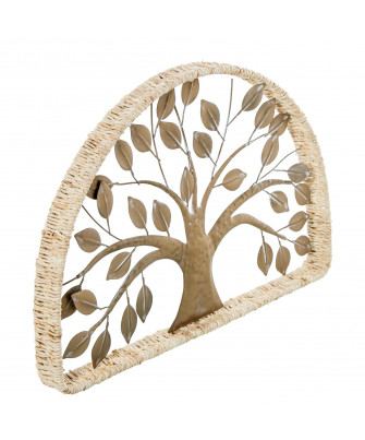 Deco Pared Árbol Dorado