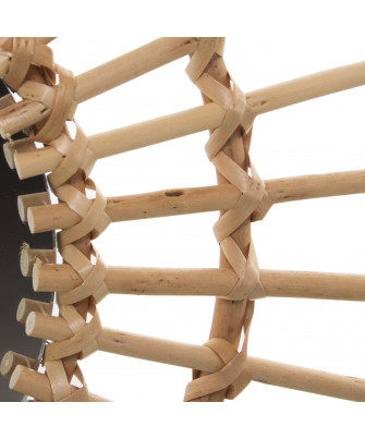 Espejo Pared Mimbre 40cm