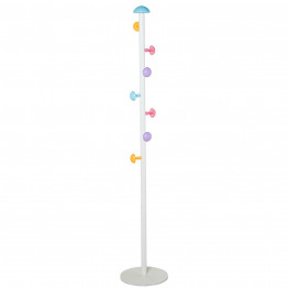 Perchero 6 Pomos Multicolor