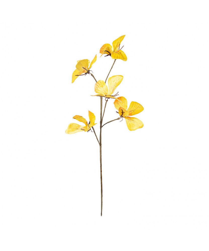 Rama Mariposas Amarillas 35 cm