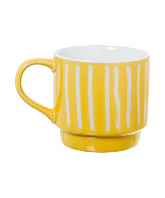 Set de 4 Tazas Mug Amarillo