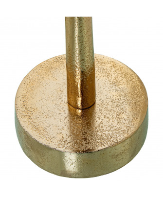 Portavelas Cristal Aluminio