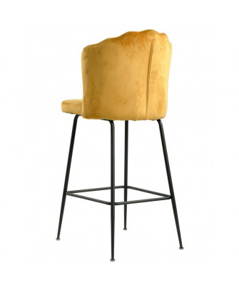 Taburete Shell Amarillo