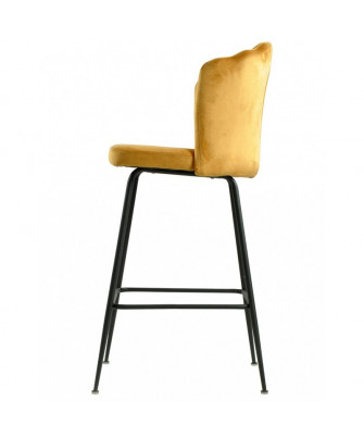 Taburete Shell Amarillo