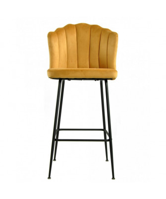 Taburete Shell Amarillo