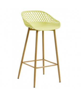 Taburete Strauss Amarillo Pastel