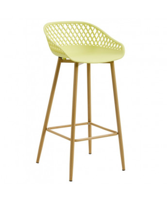 Taburete Strauss Amarillo Pastel