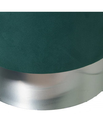 Puf Irvin Verde Plata