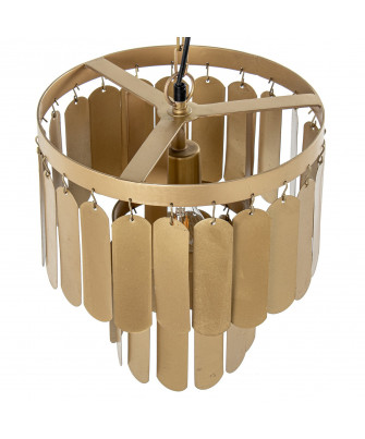 Lámpara Laminaria Metal Oro