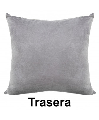 Cojín Venecia Hojas Azul