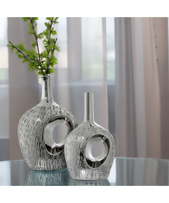 Jarrón Esencia Plata