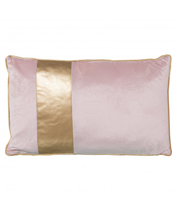 Cojín Franja Dorada 50 x 30 cm