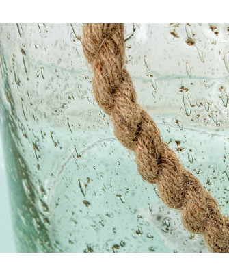 Portavelas Cristal C/asa