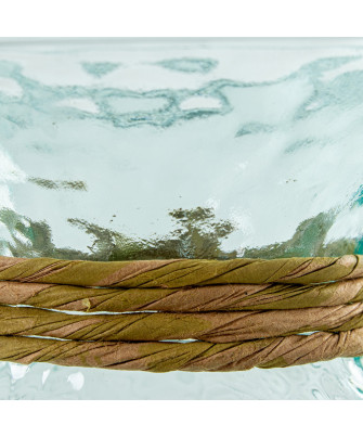 Jarrón Vidrio Reciclado 25cm