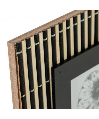 Portafotos Madera y Mimbre