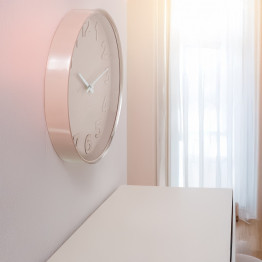 Reloj Pared Acrílico Rosa