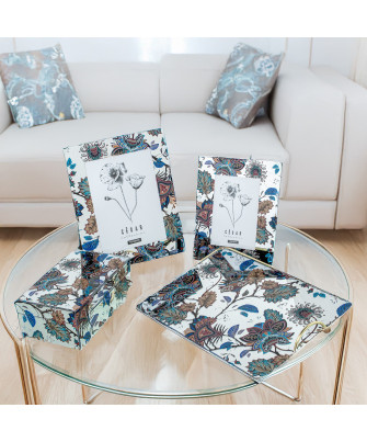 Caja Joyero Cristal Hojas