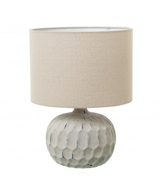 Lámpara Sobremesa Cerámica Crudo