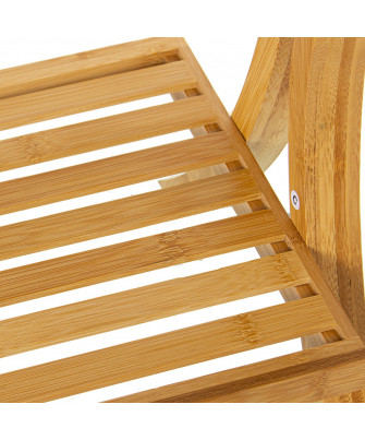 Toallero Baño Madera Bambú