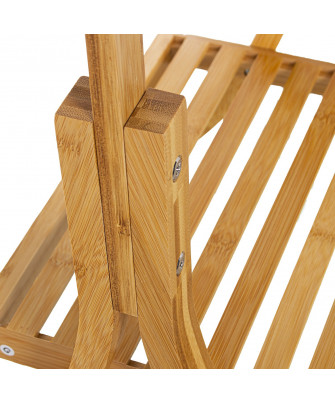 Toallero Baño Madera Bambú