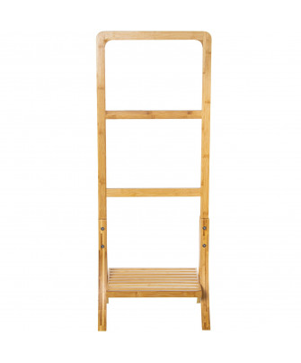 Toallero Baño Madera Bambú