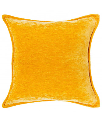 Cojín Liso Terciopelo Amarillo