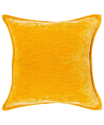 Cojín Liso Terciopelo Amarillo