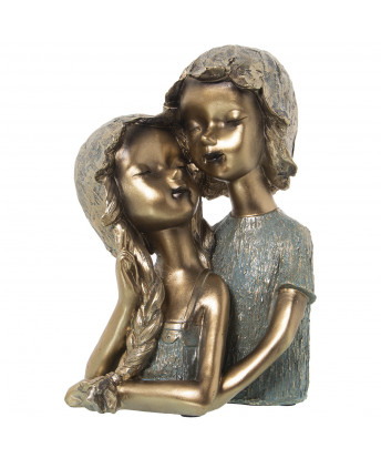 Pareja Niños Dorados