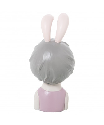 Chica Conejo Rosa