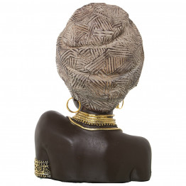 Busto Africana Turbante