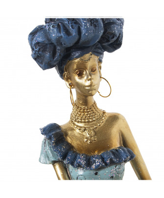 Africana Cántaro Azul