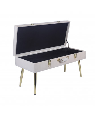 Banqueta Baúl Pettite Beige