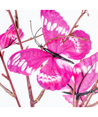 Rama Mariposas Fucsia 92cm