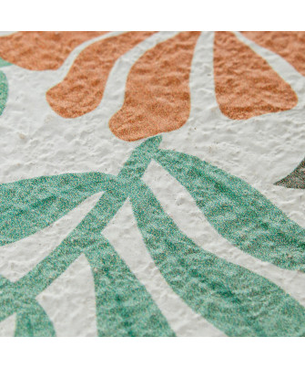 Caja Madera Decorada Flores