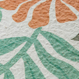 Caja Madera Decorada Flores